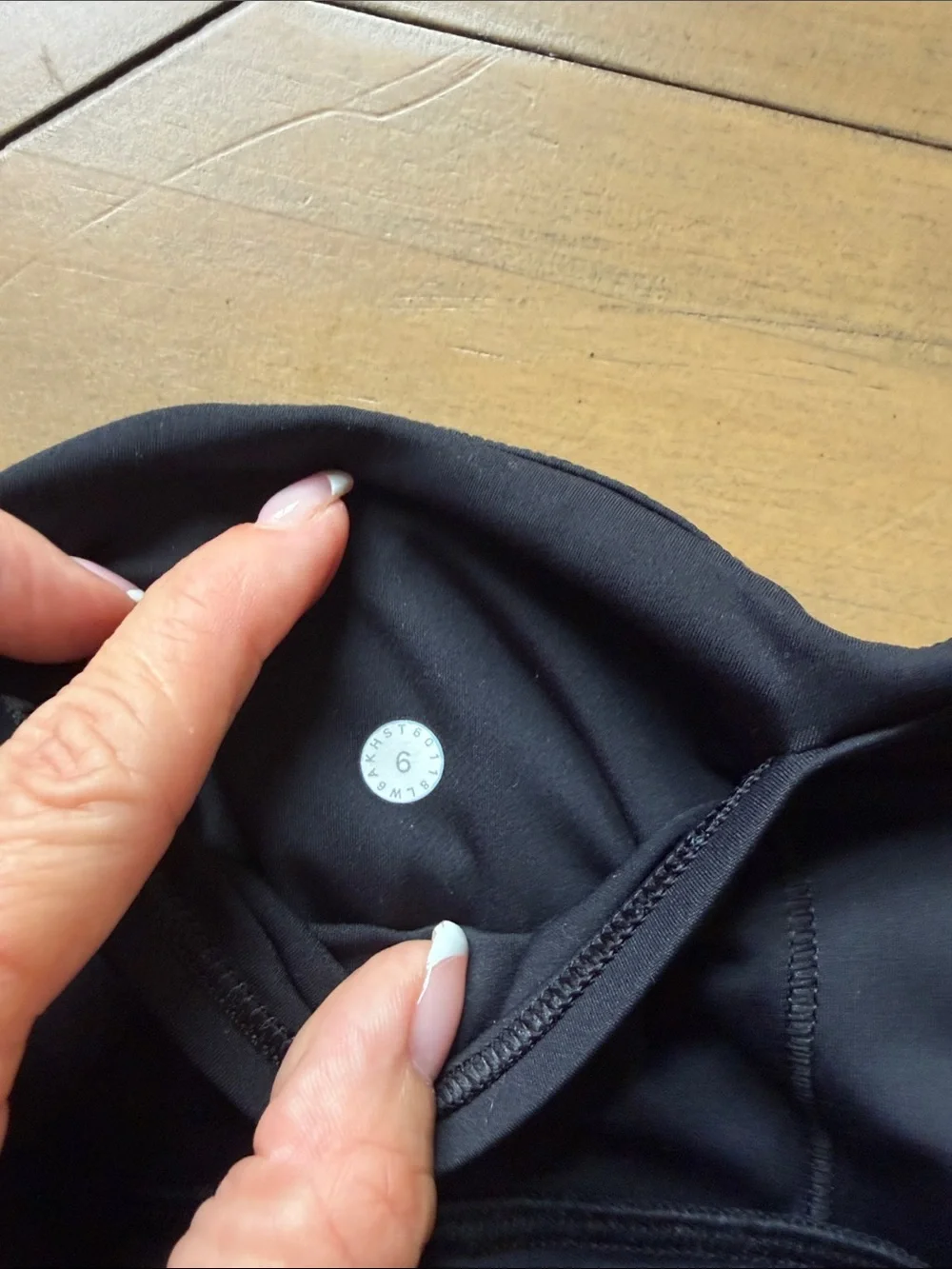 lululemon athletica Black Capris with Side Pockets